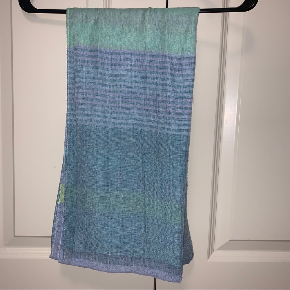 Blue Scarf